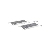 Фільтр салону ALPHA FILTER AF5136a-2
