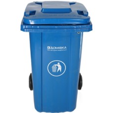 Контейнер для сміття Домівка 120L-B Синій 120 л (000033128)