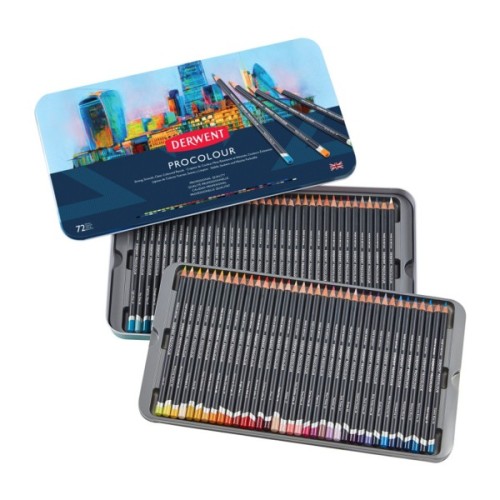 Олівці кольорові Derwent Procolour, 72 кольорів (5028252514675)