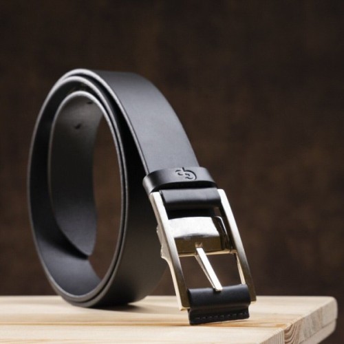 Ремінь Grande Pelle Чорний (00869)