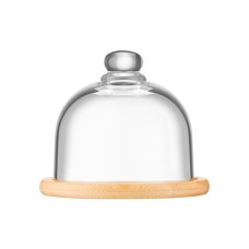 Блюдо Ardesto зі скляною кришкою 12 см (AR2612BD)