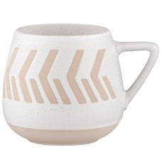 Чашка Ardesto Auro, 440мл, кераміка, білий (AR3032)