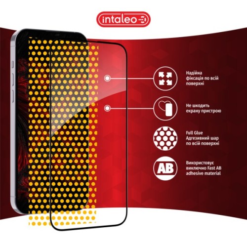 Скло захисне Intaleo Full Glue Realme 12 4G Black (1283126598753)