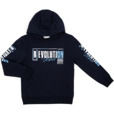 Кофта дитяча Breeze худі REVOLUTION (21227-164B-blue)