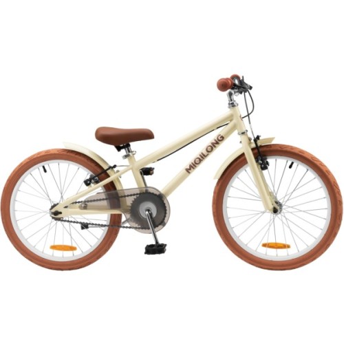 Дитячий велосипед Miqilong RM 20" бежевий (RBB-RM20-BEIGE)