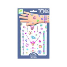 Набір для творчості Djeco Дженіс наклейки на тіло (DJ09587)