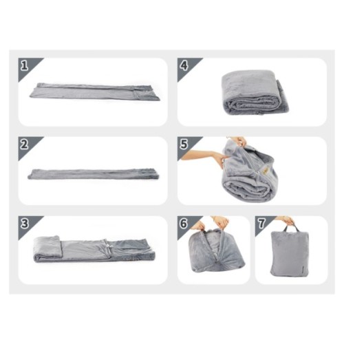 Спальний мішок Naturehike CNK2300SD022, світло-сірий (6976507667333)