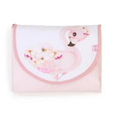 Пеленальний матрацик Верес дорожній Flamingo pink 57х60 см (427.1)