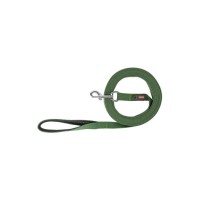 Повідець для собак Trixie Tracking leash бавовняний M 5 м 20 мм оливковий (4011905476094)