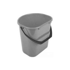 Відро господарське Ламела Пристінне Металік 12 л (лмл 648/металік)