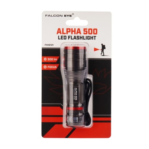 Ліхтар Falcon Eye тактичний Alpha 500 (500 Lm) Focus (FHH0121) (DAS303972)