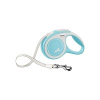 Повідець для собак Flexi New Comfort XS стрічка 3 м (блакитний) (4000498043417)