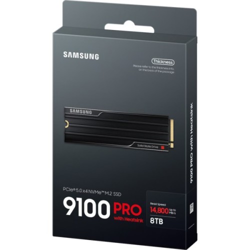 Накопичувач SSD M.2 2280 8TB 9100 PRO Heatsink Samsung (MZ-VAP8T0CW)