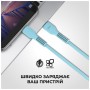 Дата кабель USB-C to USB-C 1.0m AR88 3A blue Armorstandart (ARM65292)