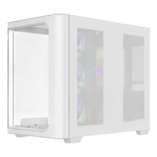 Корпус для ПК OCYPUS IOTA C70 WH CURVE ARGB DIGITAL (IOTA-C70-WHD400CD-GL)