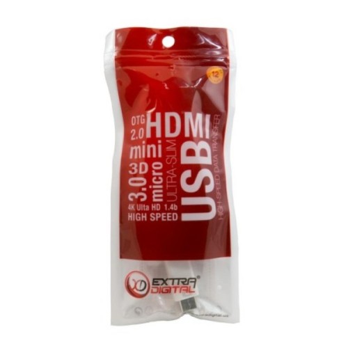 Перехідник mini DVI to VGA 0.15m Extradigital (KBD1676)