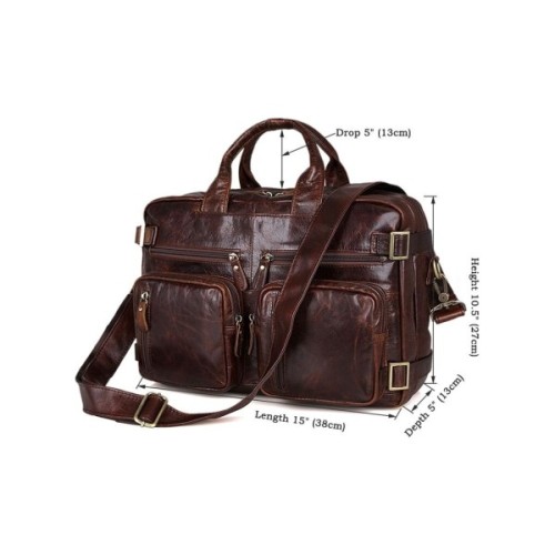 Сумка Vintage Коричнева (14590)