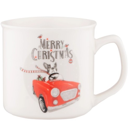 Чашка Ardesto Merry Christmas, 360мл, порцеляна (AR3060AS)