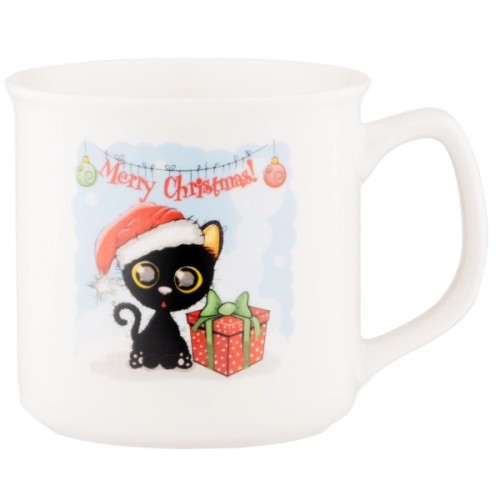 Чашка Ardesto Merry Christmas, 360мл, порцеляна (AR3060AS)