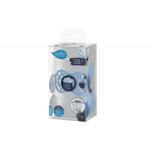 Пустушка Nuvita Air55 Cool 6m+ ортодонтична (NV7084CB)