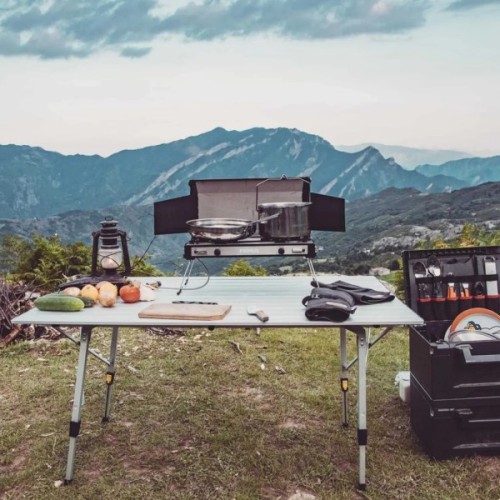 Туристичний стіл Uquip Variety L Grey (244117)