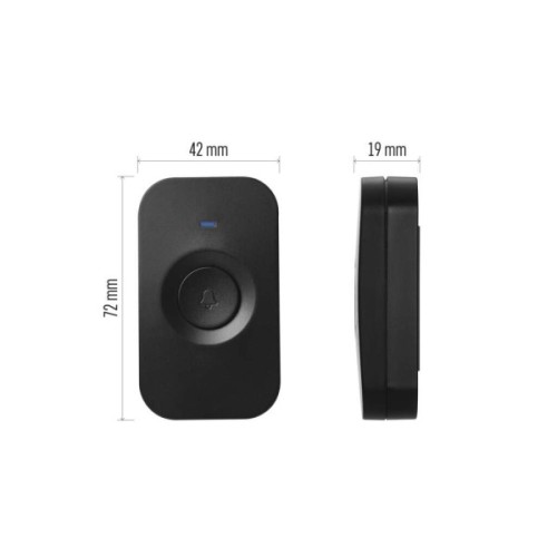 Кнопка дзвінка EMOS wireless button for P5728T, P5728, P5730 (P5728T)