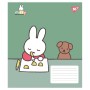 Зошит Yes Miffy Spring А5 12 аркушів коса лінія (767626)