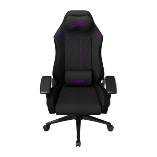 Крісло ігрове Lorgar CHA41 Black/Purple (LRG-CHA41-BK-PR)