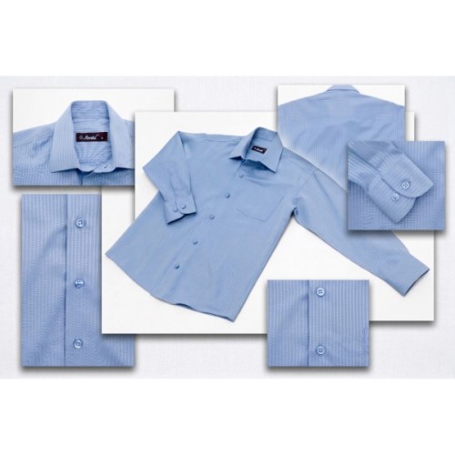 Сорочка дитяча Herdal з довгим рукавом (344-9-116B-blue)