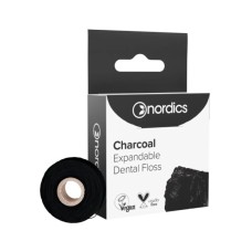 Зубна нитка Nordics З активованим вугіллям 30 м (3800500324975)