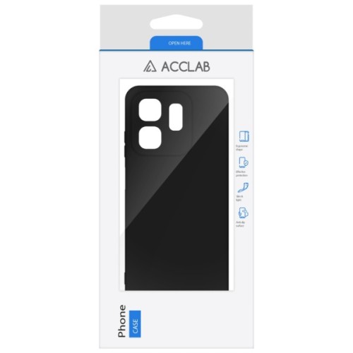 Чохол до мобільного телефона ACCLAB Silicone Case Infinix Smart 9 Black (1283126601354)