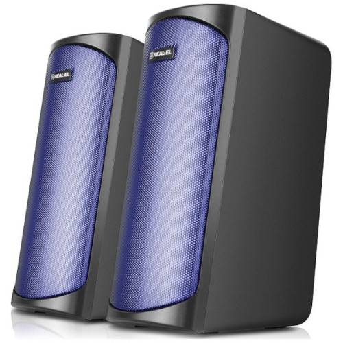 Акустична система REAL-EL S-135 USB Black (EL121100019)