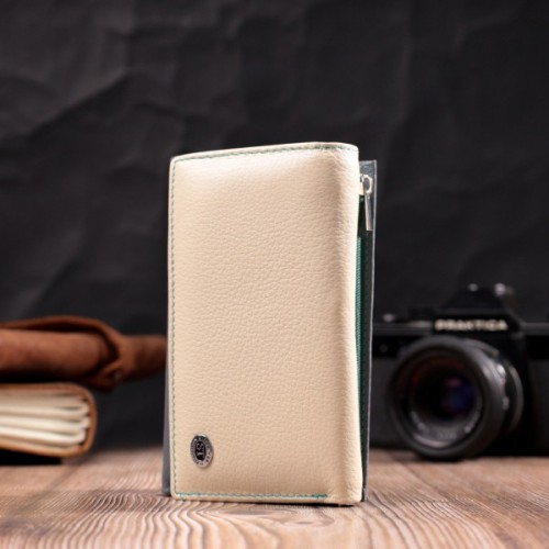 Гаманець ST Leather Шкіряний Різнокольоровий (19446)