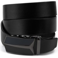 Ремінь Vintage Чоловічий з автоматичною пряжкою Чорний (20282)