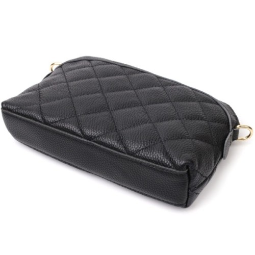 Сумка Vintage З натуральної шкіри Чорна (22315)