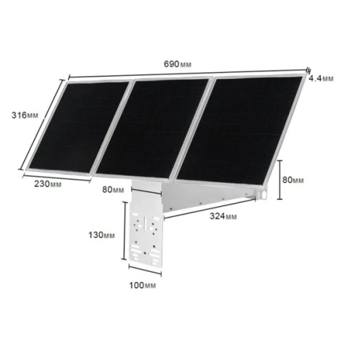 Сонячна панель Full Energy SBBG-125