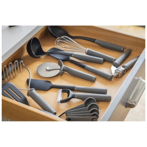 Прес для часнику KitchenAid Coreline 19 см сірий (KAS132OHCGG)