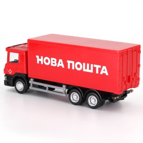 Машина TechnoDrive Scania Нова пошта (250414U)