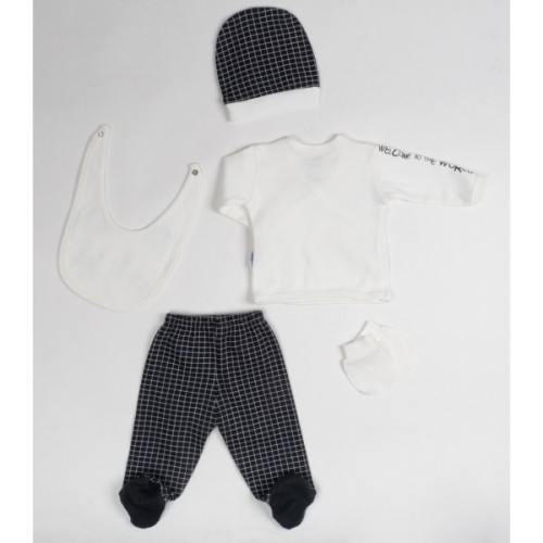 Набір дитячого одягу Miniworld подарунковий (15315-62B-blue)