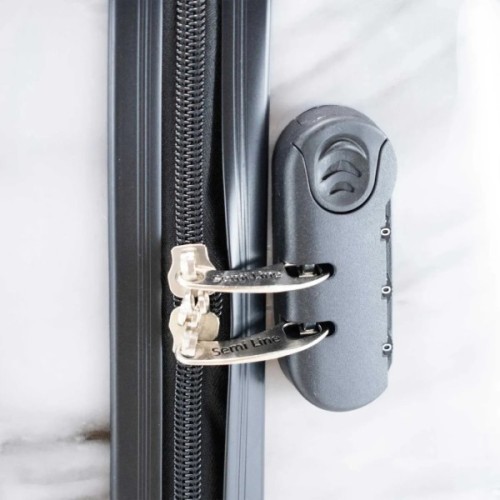 Валіза Semi Line 24" M T5731-1 White Marble (DAS303340)