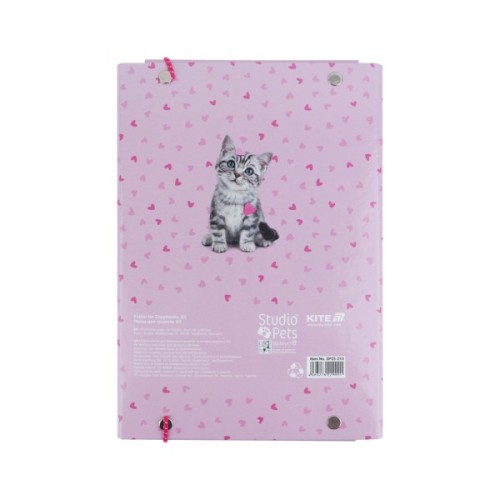 Папка для зошитів Kite В5 на гумці Studio Pets (SP25-210)