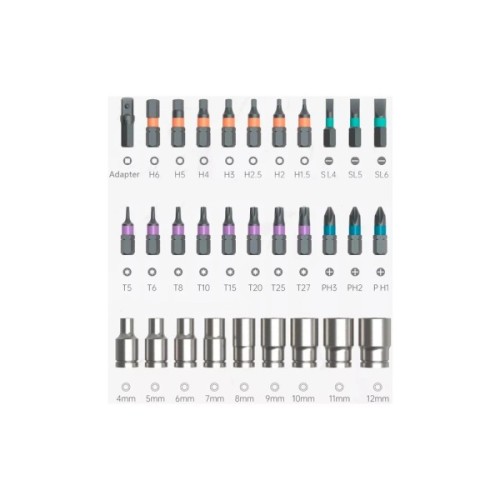 Набір інструментів Xiaomi Duka AtuMan RS2 (33 в 1) (6971720841614)