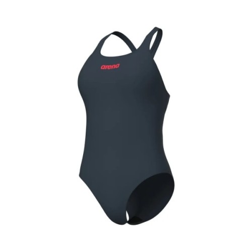 Купальник Arena Team Swimsuit Swim Pro Solid 004760-504 темно-сірий 38 (3468337617358)