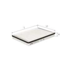 Фільтр салону ALPHA FILTER AF5043 Фільтр салону ALPHA FILTER AF5043