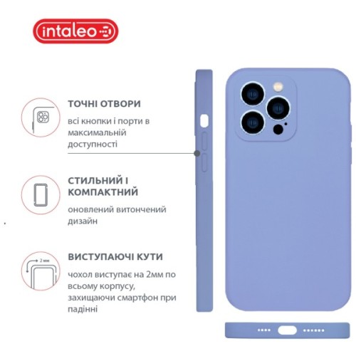 Чохол до мобільного телефона Intaleo SoftShell Camera Protection Apple iPhone 13 Pro White (1283126520440)