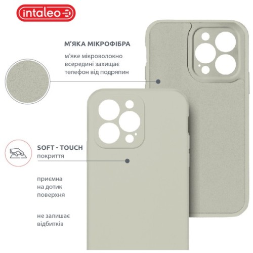 Чохол до мобільного телефона Intaleo SoftShell Camera Protection Apple iPhone 13 Pro White (1283126520440)