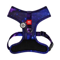 Шлея для собак WAUDOG Mesh дихаюча з QR адресником "NASA21" XS (232-0148)