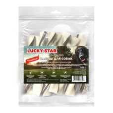 Ласощі для собак Lucky Star Сендвіч кручений з м'ясом курки великий 16.5 см 500 г (4820112457976)