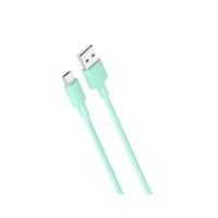 Дата кабель USB 2.0 AM to Micro 5P 1.0m 2.4A green XO (NB156-M-GR)