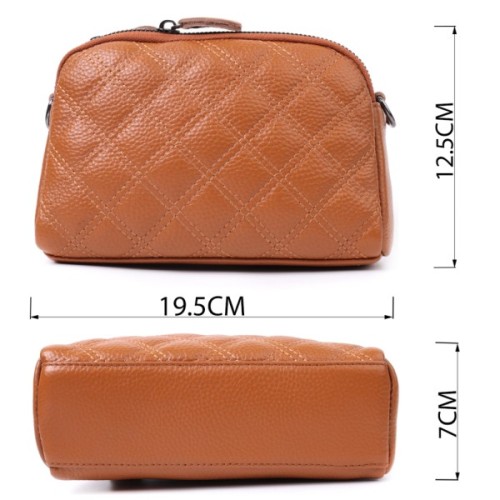 Сумка Vintage Жіноча з натуральної шкіри Руда (22809)